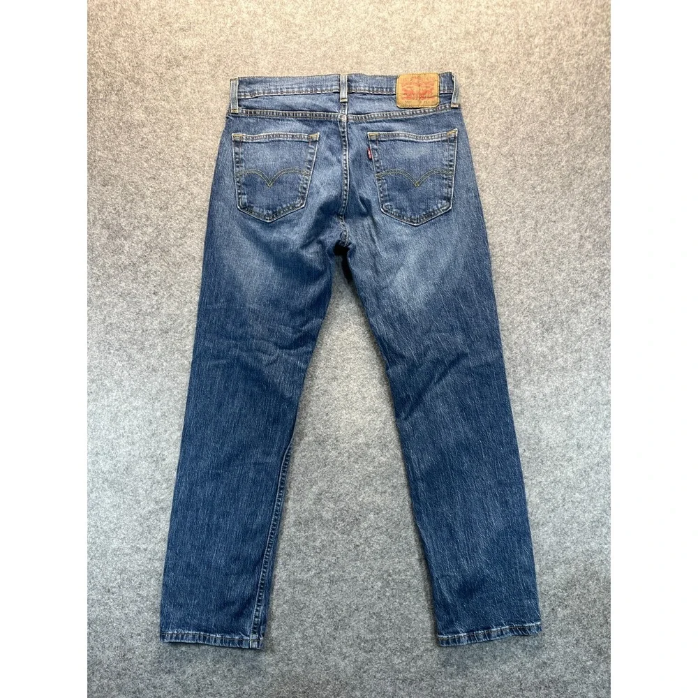 Levis Jeans Men's 31x30 559 Relaxed‎ Straight Medium Wash Denim Pants